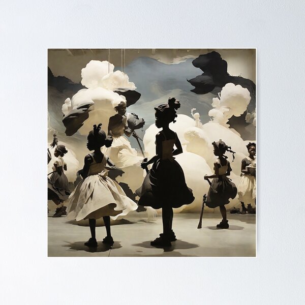 Item preview, Kara Walker inspired designed and sold by cipoprimo.