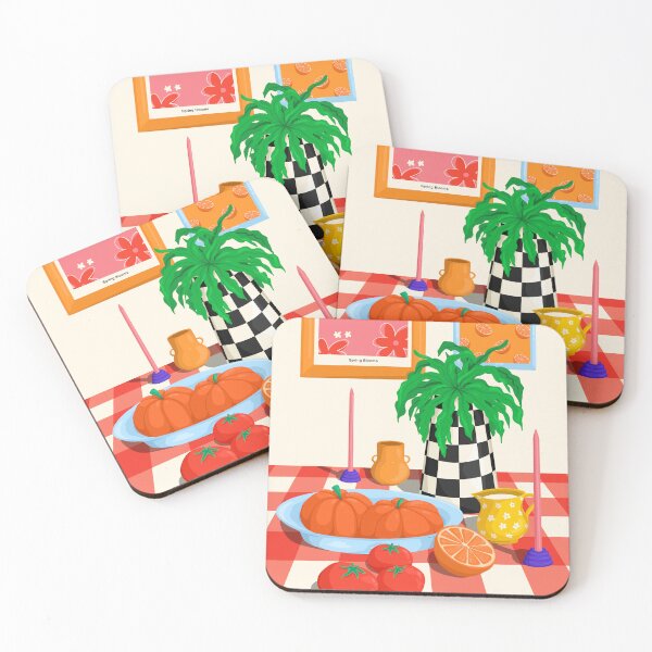 Item preview, Still life, table spread, home decor designed and sold by Tickled Spink Studios.