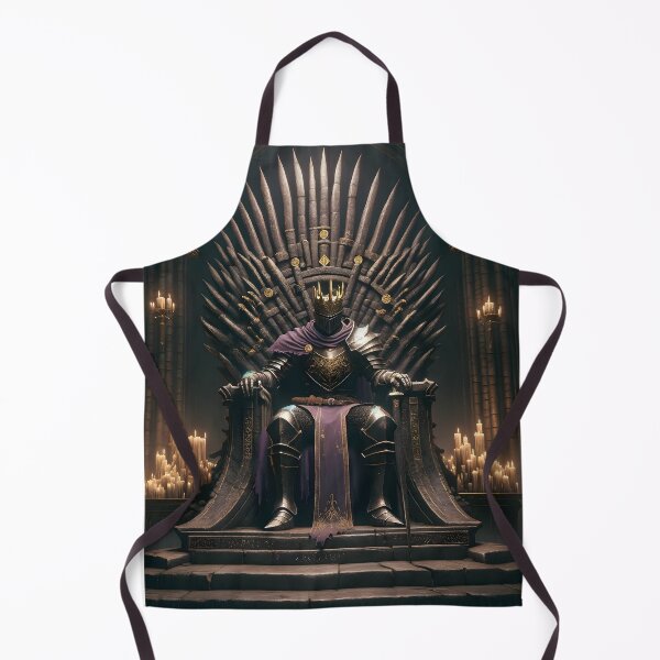 Item preview, The Demon's Dark Soul – Warrior in Plate Armor on the Stone Throne #05 designed and sold by BeNiceOrDie.