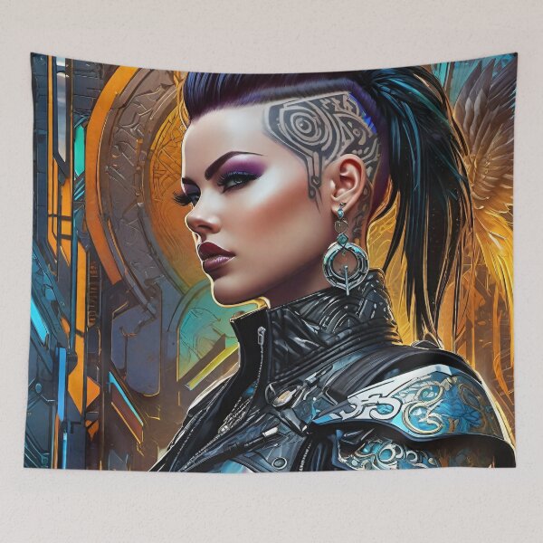 Item preview, Taysha Scorn - Cyber City Character concept designed and sold by Delerat7.