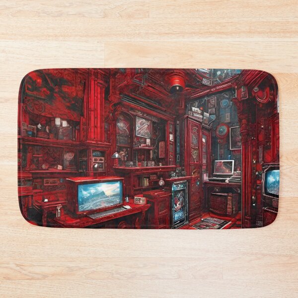 Item preview, The Red Room - Sci Fi Surreal Cyberpunk Art designed and sold by Delerat7.