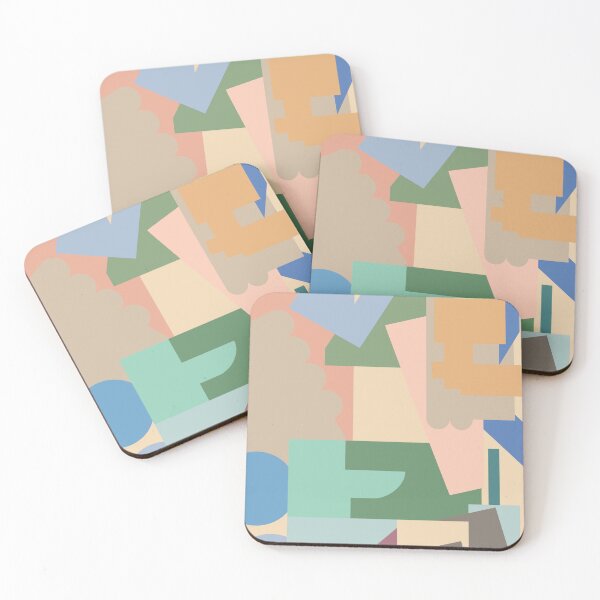 Item preview, Abstract Modern Art with Different Shapes in many colors designed and sold by Anton Repetto.