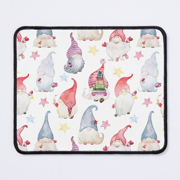 Item preview, Watercolor christmas gnomes designed and sold by tapilipa.