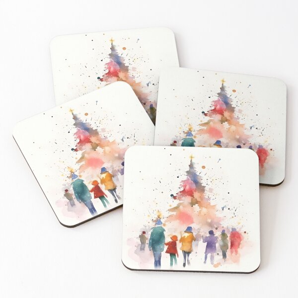 Item preview, Christmas Gathering designed and sold by Svetlana Dragicevic.