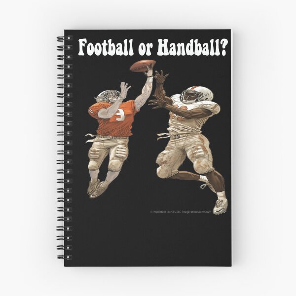 Item preview, Is It Football or Handball? -  For DARK Backgrounds designed and sold by The Imagination Source™.