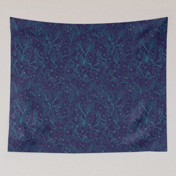 Item preview, Wild Flowers Blue version designed and sold by GENEST-V.