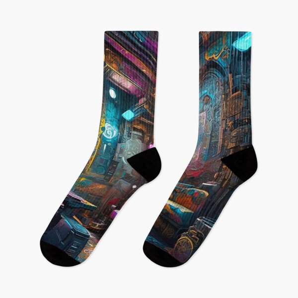 Item preview, Cyber City Apartment - Sci Fi art designed and sold by Delerat7.