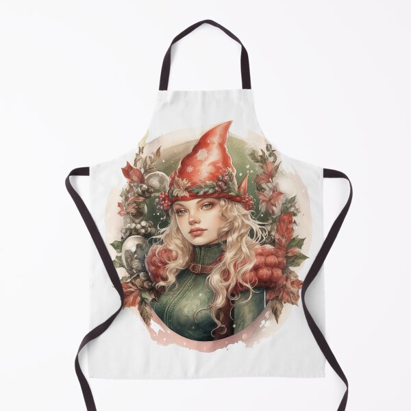 Item preview, A watercolor illustration displaying Christmas_elf designed and sold by Mickeymouse2023.