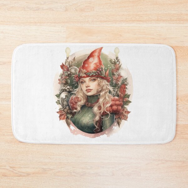 Item preview, A watercolor illustration displaying Christmas_elf designed and sold by Mickeymouse2023.