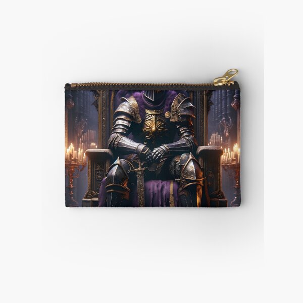 Item preview, The Demon's Dark Soul – Warrior in Plate Armor on the Stone Throne #07 designed and sold by BeNiceOrDie.