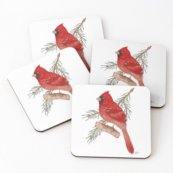 Item preview, A Cardinal in Winter designed and sold by Surrealik.