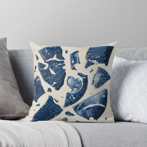 Item preview, Blue Ceramic Shards designed and sold by emiliapapaya.