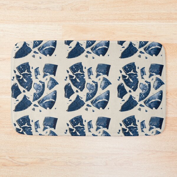 Item preview, Blue Ceramic Shards designed and sold by emiliapapaya.