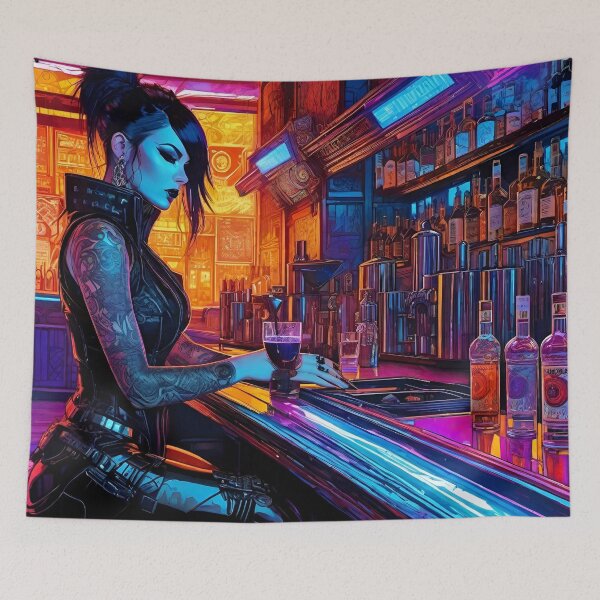 Item preview, The Bar - Cyber City Character concept designed and sold by Delerat7.