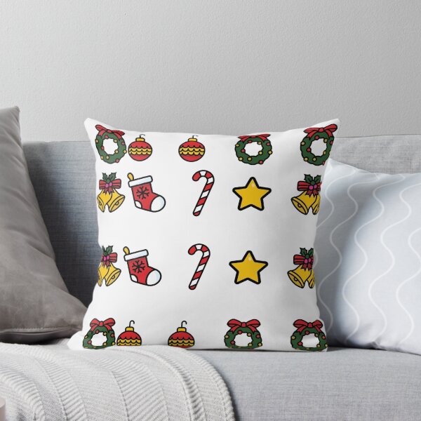 Item preview, Christmas Colorful Sticker Pack Ornaments designed and sold by keepsketching.