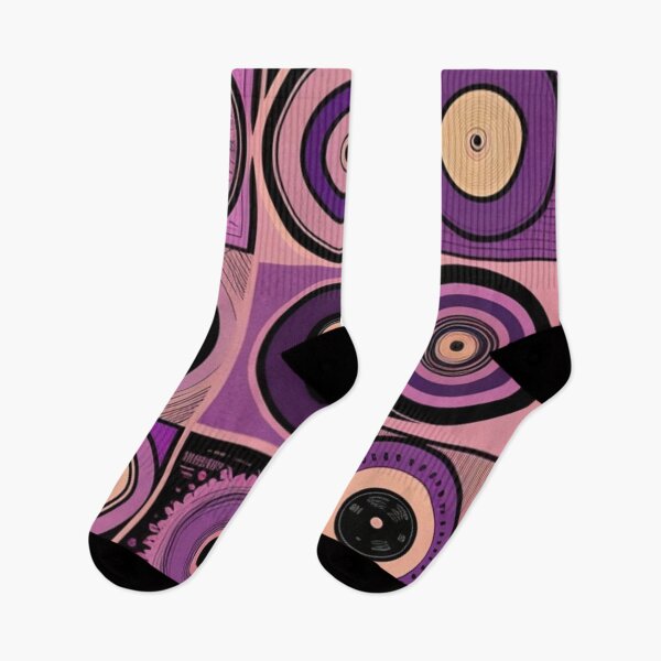 Item preview, Aesthetic Vintage Violet Purple Vinyl Records designed and sold by musicgeniusart.