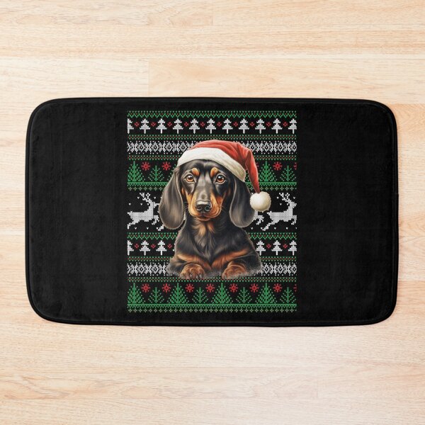Item preview, Christmas Dachshund Dog Ugly Holiday Sweater Doxie Wiener designed and sold by elvisg03.