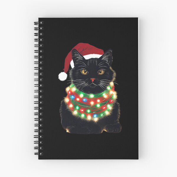 Item preview, Lindo gato negro de Santa con luz designed and sold by DavidPrintCraft.