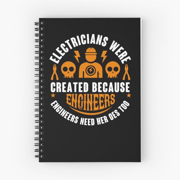 Item preview, Funny Electrician Electrical Engineer - Electricity Lineman - Electricians Were Created Because Engineers Need Her Oes Too designed and sold by EmiAndMike.