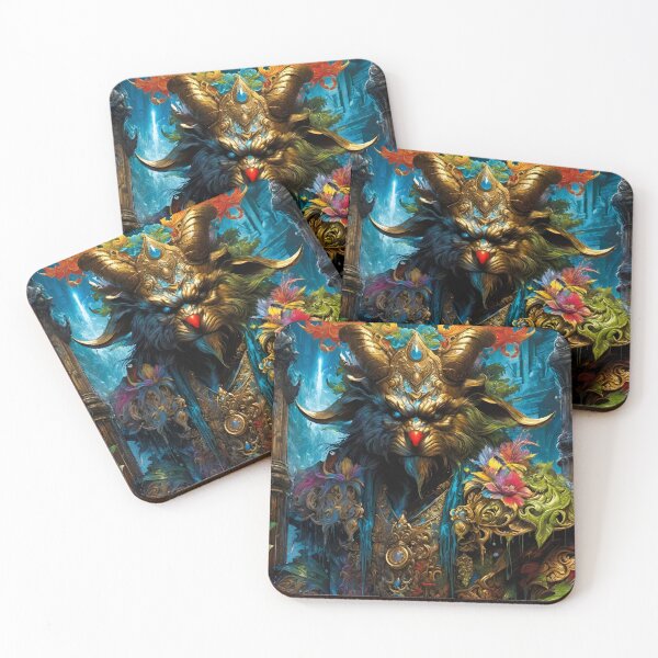 Item preview, Fey Wild Arcane Wizard Rakshasa - Surreal Fantasy art designed and sold by Delerat7.