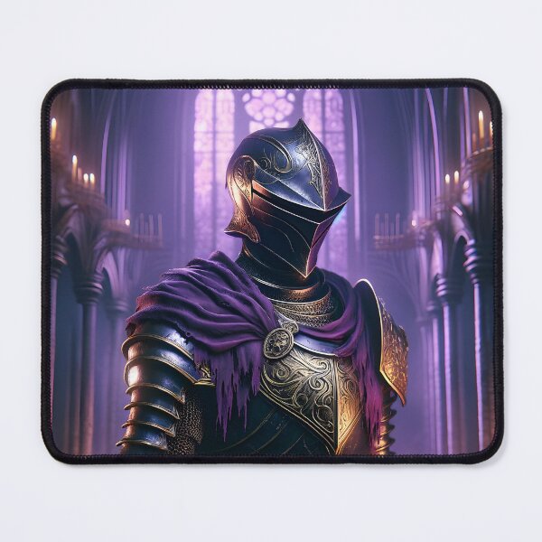 Item preview, The Demon's Dark Soul – Warrior in Plate Armor on the Stone Throne #08 designed and sold by BeNiceOrDie.