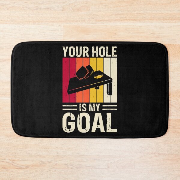 Item preview, Your Hole Is My Goal Retro Design - Baggo Bean Bag Toss Game Funny Cornhole Player Vintage designed and sold by naworas.