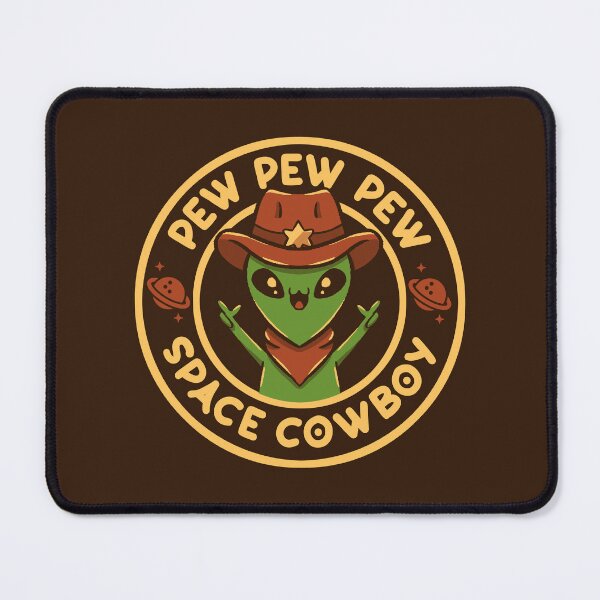 Item preview, Space Cowboy Funny Alien Brown by Tobe Fonseca designed and sold by Tobe Fonseca®.