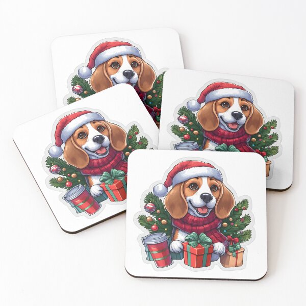 Item preview, Beagle's Christmas Joy: Presents Galore designed and sold by EpicPaws.
