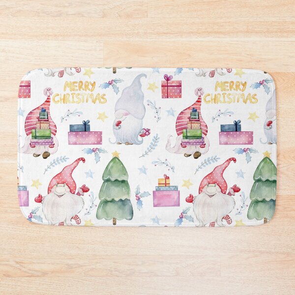 Artikelvorschau, Watercolor christmas gnomes entworfen und verkauft von tapilipa.