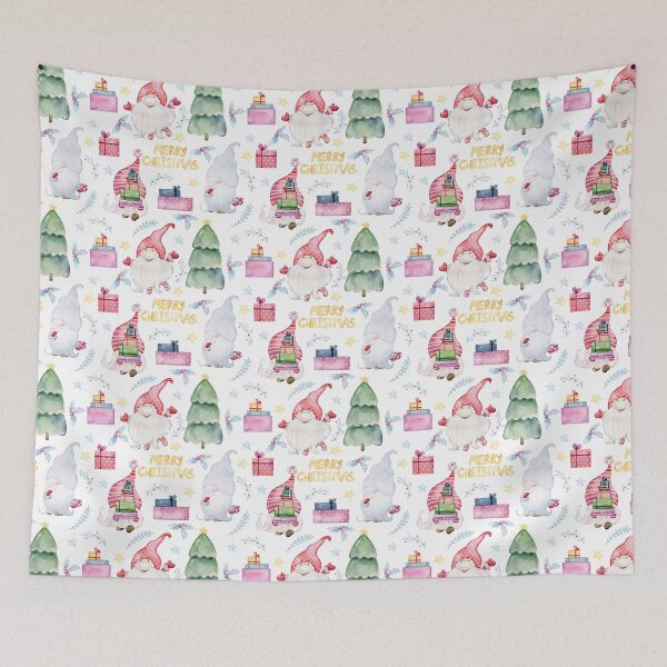 Artikelvorschau, Watercolor christmas gnomes entworfen und verkauft von tapilipa.