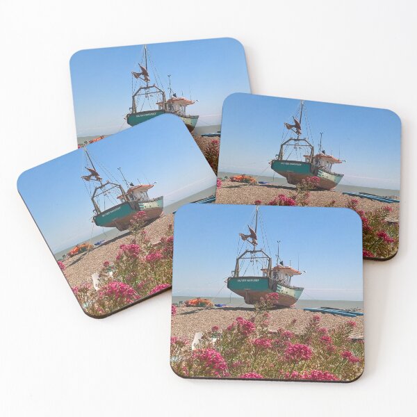 Item preview, Fishing Trawler on Aldburgh Beach designed and sold by images4design.