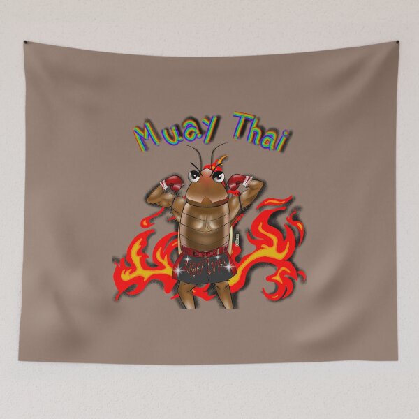 Item preview, Cockroach #4 MuayThai Boxing #2 designed and sold by Hiidenna.