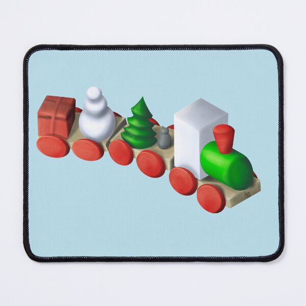 Item preview, Christmas Cat Toy Train designed and sold by AnneOther.
