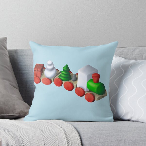Item preview, Christmas Cat Toy Train designed and sold by AnneOther.