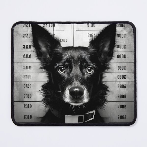 Item preview, Mugshot Mischief: The Criminal Dog Capture designed and sold by evosilk.
