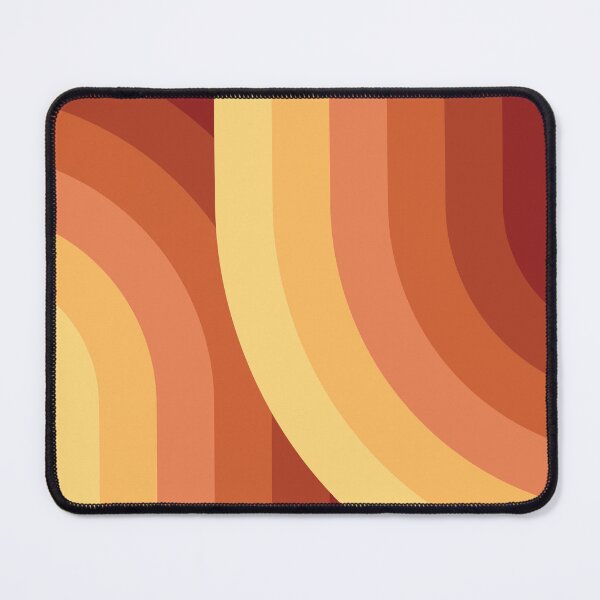 Item preview, Geometric Rainbow Pattern 9 in Terracotta Gold designed and sold by nineFlorals.