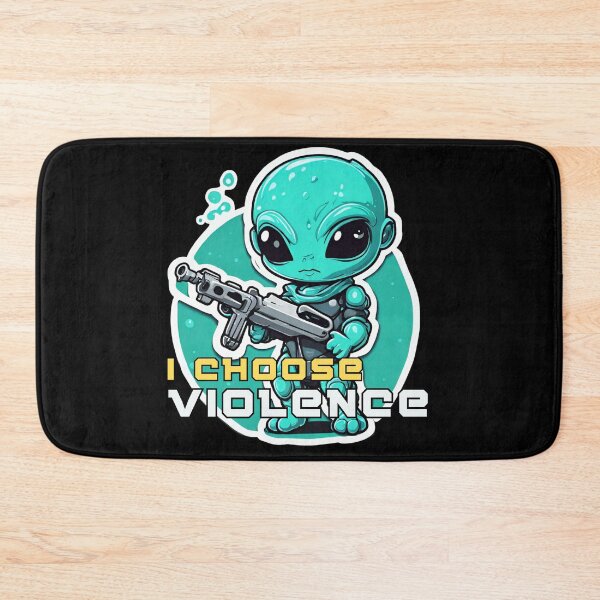Item preview, Baby Alien Choosing Violence designed and sold by CosmicVenture.