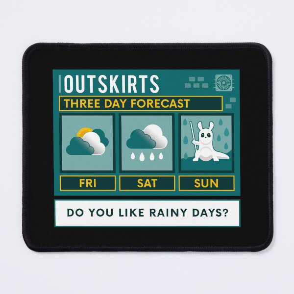 Item preview, Slugcat Weather Forecast designed and sold by Lagelantee.