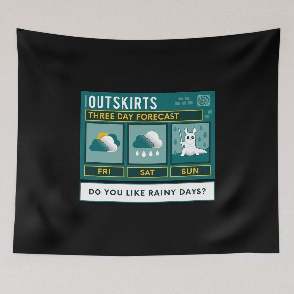 Item preview, Slugcat Weather Forecast designed and sold by Lagelantee.