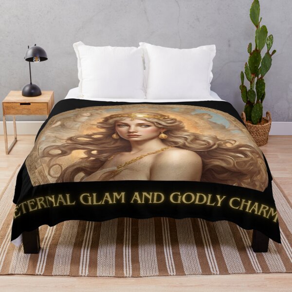 Item preview, Aphrodite Greek Goddess of Love and Beauty Drawing designed and sold by TheLocoShop.