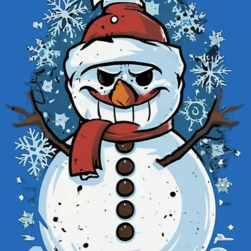 Artwork thumbnail, Snowman by Rostislav Tarasenko