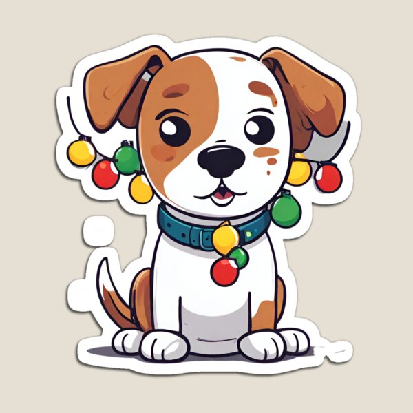 Artikelvorschau, Süßer Weihnachtsmann-Hund entworfen und verkauft von DavidPrintCraft.