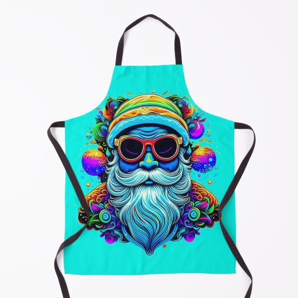 Item preview, Hippie Psychedelic Santa designed and sold by Rockopolys.