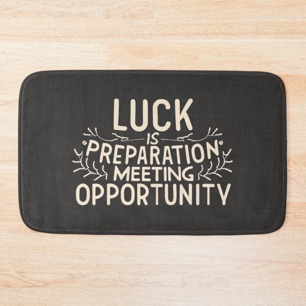 Item preview, Luck is preparation meeting opportunity - funny quote life success designed and sold by Superdealkoeln.