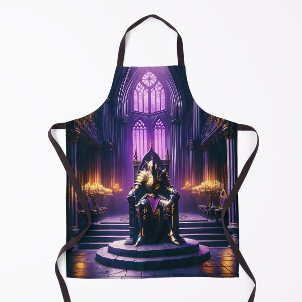 Item preview, The Demon's Dark Soul – Warrior in Plate Armor on the Stone Throne #14 designed and sold by BeNiceOrDie.