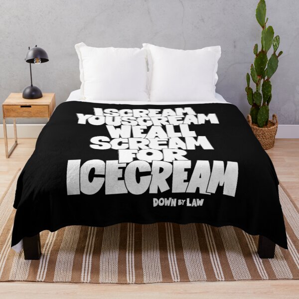 Item preview, I Scream, You Scream, we all scream for ice cream - Roberto Benigni Quote - Down by Law designed and sold by Boogosh.