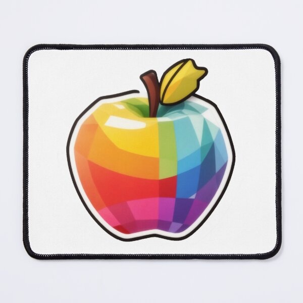 Item preview, green rainbow  apple  designed and sold by jkrphoto.