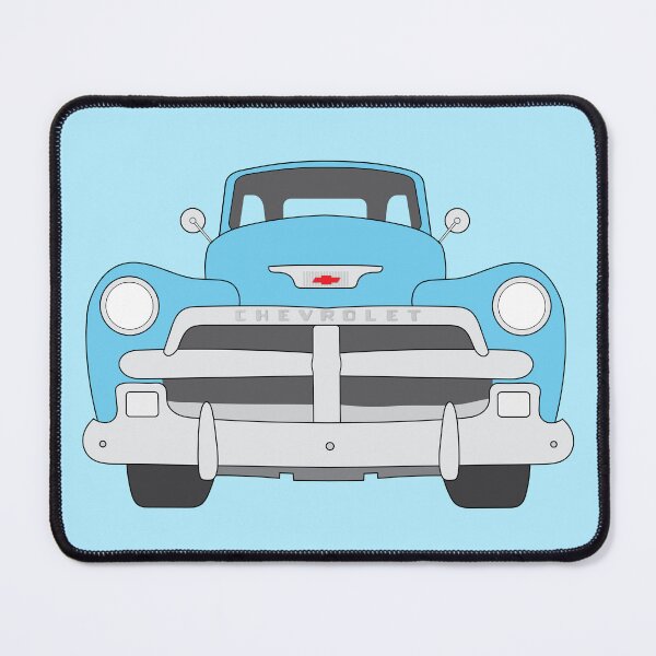 Item preview, Chevy 3100 blue Classic car designed and sold by Bram Donker.