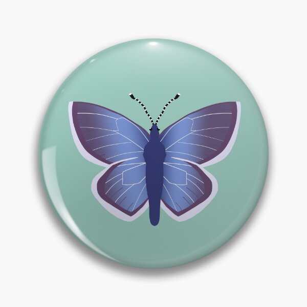 Item preview, Xerces Blue Butterfly designed and sold by RecentlyExtinct.