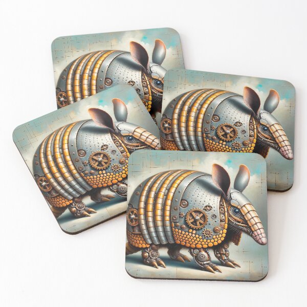 Item preview, Steampunk Armadillo designed and sold by NovosArt.